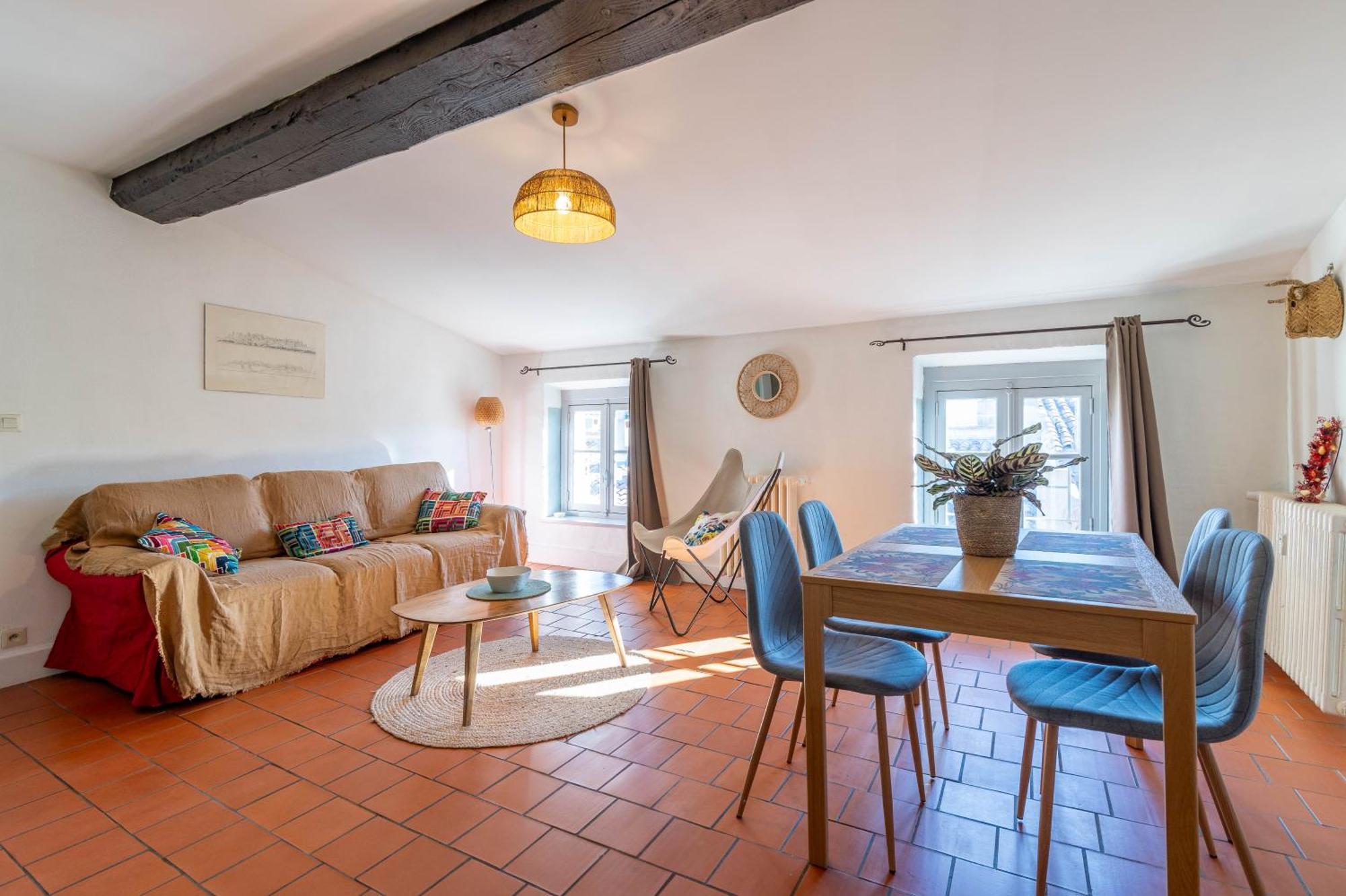 Bel Appartement Avec Cour Au Coeur De La Bastide Каркассон Экстерьер фото